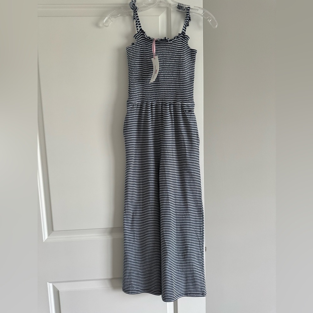 Vineyard Vines Striped Long Romper. New with tags!!